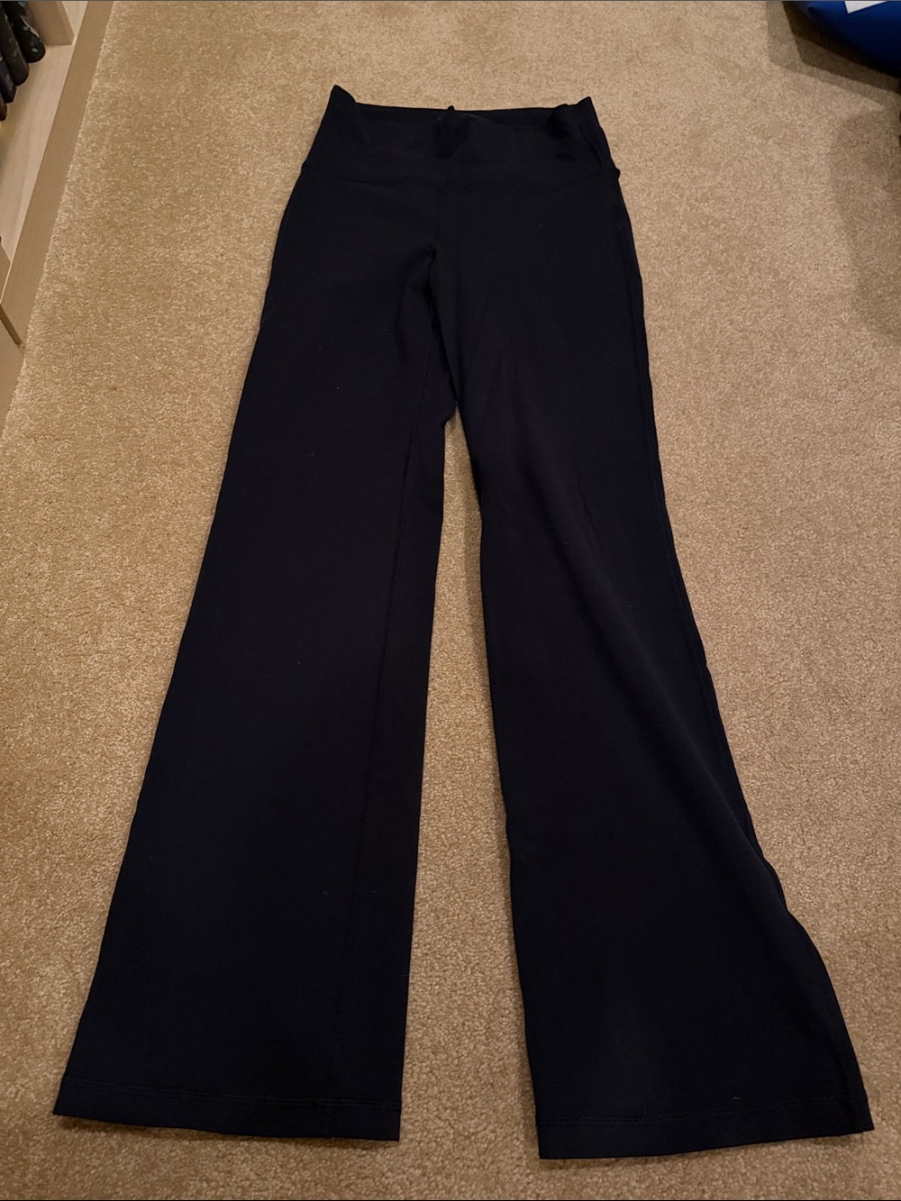 High-Waist Black Wide-Leg Women’s Pants